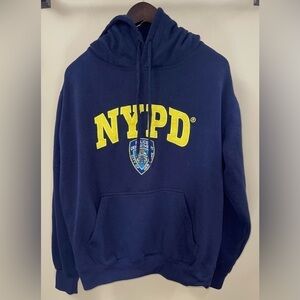NYPD Police Department of New York Hoodie size L
